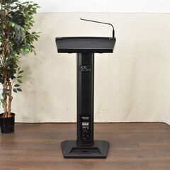 ≪yt1134ジ≫ DENON/デノン レクターンアクティブ スピーカー内蔵演説台① 4ピンLAMP 演台/プレゼンテーション/会議/講演 60110-03の画像