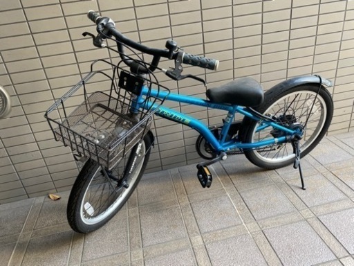 【清掃不要で6,000円】あさひ ドライド BEAT206-L ブルー 20インチ 子供用 自転車 変速付き