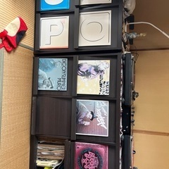 レコード1000枚超/ターンテーブル台/の画像