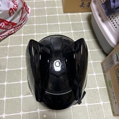 猫耳ヘルメットブラックの画像