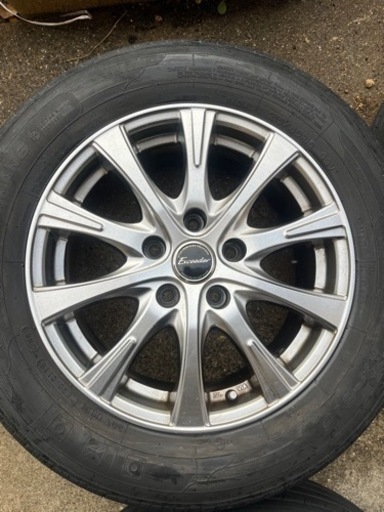 [取引決まりました]16インチ　タイヤホイール　オデッセイ装着　215/60r15