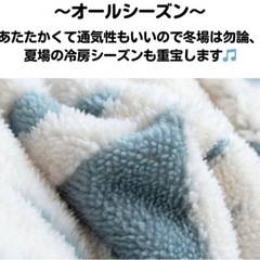 ブランケット 毛布  タオルケット  kawahome の画像