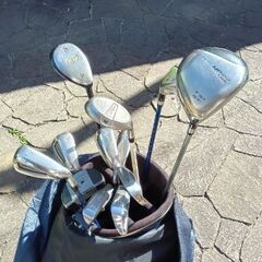ゴルフクラブ、バッグの画像