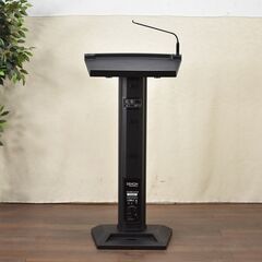 ≪yt1135ジ≫ DENON/デノン レクターンアクティブ スピーカー内蔵演説台② USB端子5V 演台/プレゼンテーション/会議/講演 60110-04の画像