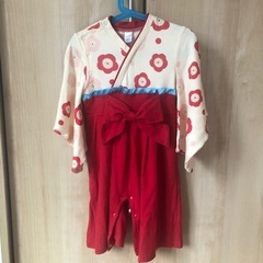 初節句に！なんちゃって袴90size