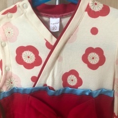 初節句に！なんちゃって袴90sizeの画像