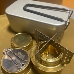 成約済【キャンプ】【メスティン】野営炊飯セット【アルスト】【五徳】の画像