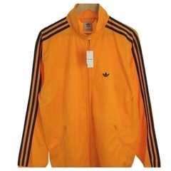 adidas オレンジジャージ上下セットの画像