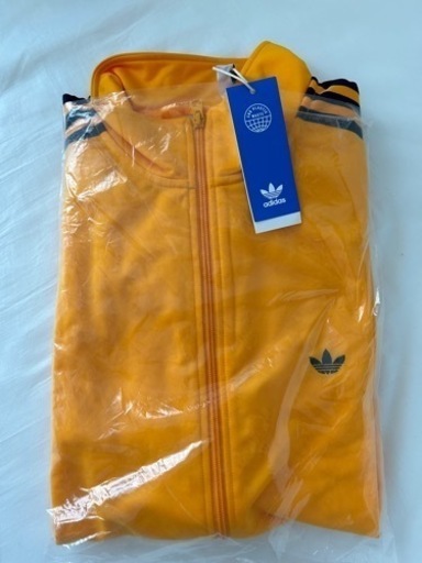 adidas オレンジジャージ上下セット