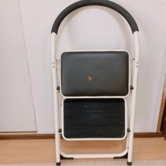 2段  踏み台  ステップ  折りたたみ  ステンレス製の画像