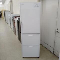 HITACHI 冷蔵庫 19年製 375L R-S38JV(XW)                TJ3415