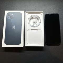 在庫あり！！【美品】iPhone13 128GB ミッドナイト SIMフリー