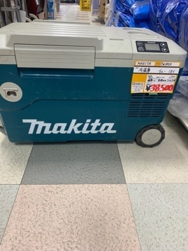 お値下げしました！　27500円　冷温庫　　MAKITA   CW180D    コードレス式　　18V