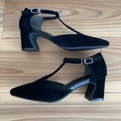 6センチヒールパンプス　24センチの画像