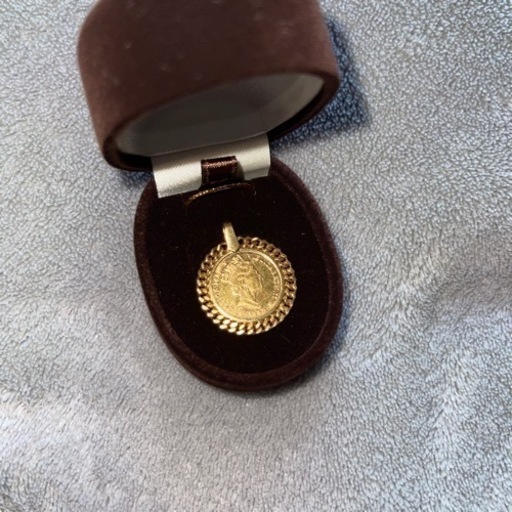 金貨ペンダントトップ マン島 1987 エリザベス女王2世 エンジェル