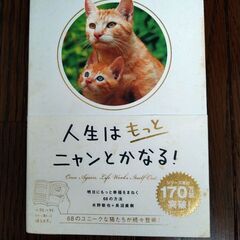 書籍　人生はもっとニャンとかなる！