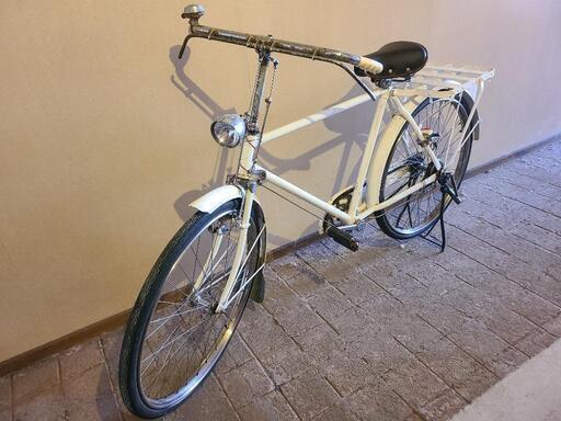 貴重 ミヤタ実用自転車純正 ハンモックサドル問屋の長期保管品