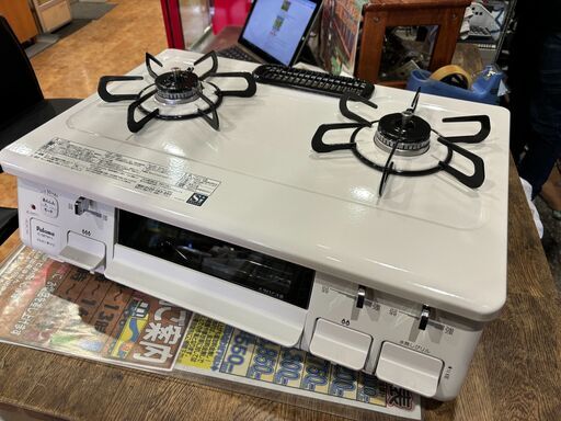 ✨安心の動作保証付✨パロマ　2021年製　都市ガス用/ガステーブル　IC-S87SH-1L【愛市IFC050045-104】