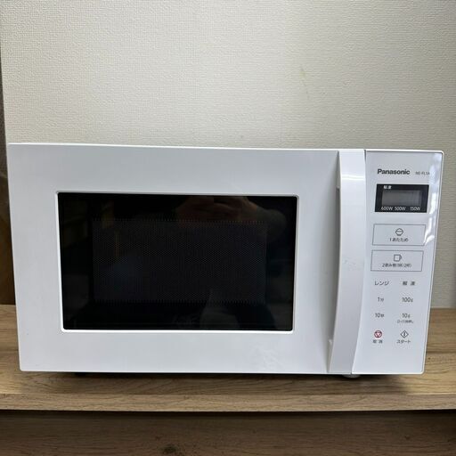 Panasonic/パナソニック◆電子レンジ 2023年製 未使用品 NE-FL1A-W 蒸気センサー 22L