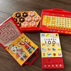 ひらがなパソコン　ことばずかん　キューブパズル　ミラクルドーナツ