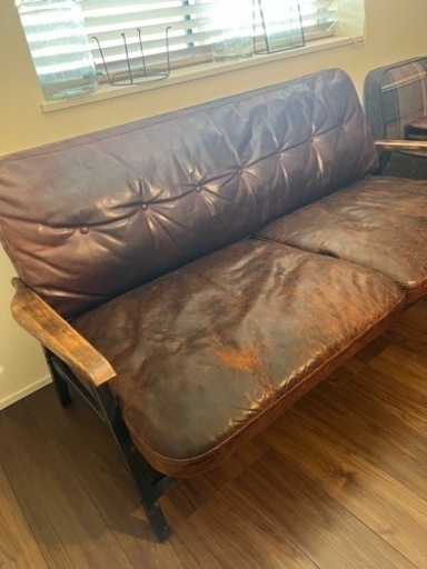 ACME FURNITURE アクメファニチャー ソファ　本革　グランドビューソファ