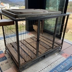 【お取引中のため〆ます】大型犬用ケージの画像