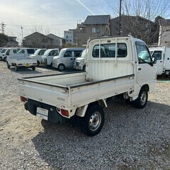 総額16.5万円★車検R8年2月★4WD★エアコン&パワステ付軽トラ★スバル サンバートラック 4WD TB(TT2) 18.4万キロ 平成14年式 ホワイトの画像