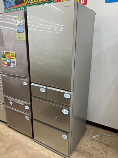 Panasonic パナソニック 406L冷蔵庫 2016 NR-E412PVL-N ファミリータイプ キッチン家電 No.1236● ※現金、クレジット、スマホ決済対応※