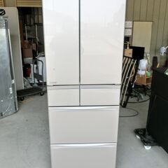 2021年製 三菱 ノンフロン6ドア冷凍冷蔵庫 形名：MR‐MX50G‐C 置けるスマート大容量 MXシリーズ 503L 118㎏ 