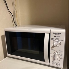 コーナンオリジナル PortTech 単機能電子レンジ