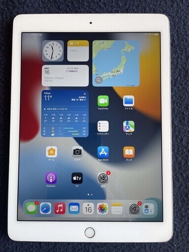iPad air ２ silver Wi-Fi ３２GB　バッテリー８６％　①