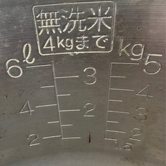 ガス炊飯器   6L  値段直下の画像