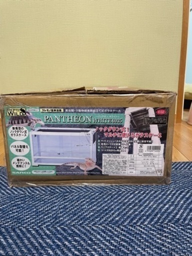 爬虫類飼育　パンテオン6035 60.5L x 30.5W x 35H cm
