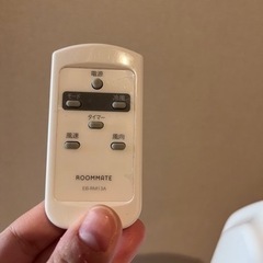 【リモコン付き】スリムタワー冷風扇の画像