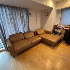 ARMONIAのレザーソファ（取引再開）の画像