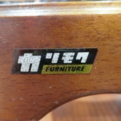 カリモク 花台【モノ市場東海店】159の画像