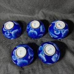 深川製瑠璃金彩茶器五客の画像