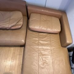 ARMONIAのレザーソファ（取引再開）の画像