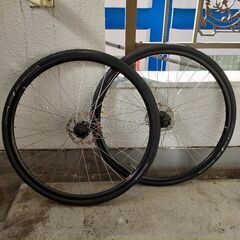 【ジャンク】700ホイール(前後)　Trek 520 2015-...