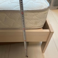 ニトリ　マットレス　セミダブルの画像