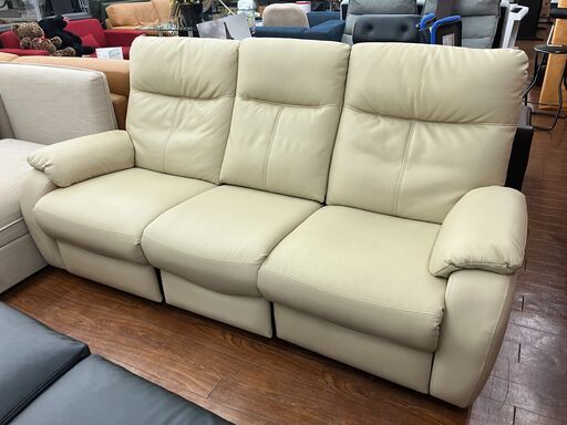 GTO リクライニング電動ソファ 3Pソファ  No.746● ※現金、クレジット、スマホ決済対応※