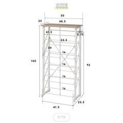 魅せるシューズラック　の画像
