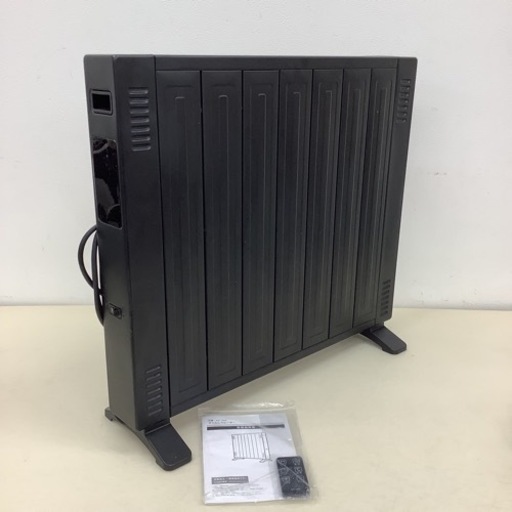 ＊VERSOS オイルレスヒーター 電気ヒーター 電気ヒーター 省エネオイルフリーヒーター SH-200 ブラック