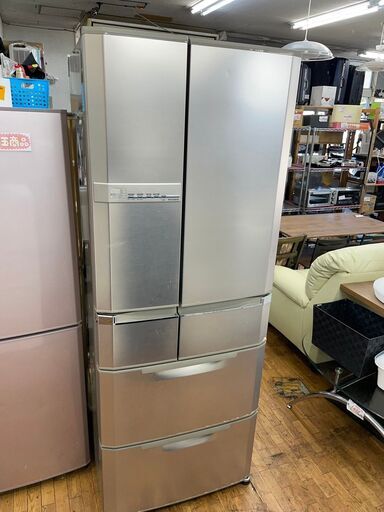 冷蔵庫　No.8507　MR-E57S-N3　565L　2011年製　三菱　自動製氷機能付き【リサイクルショップどりーむ鹿大前店】