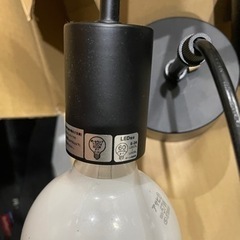 【決まりました】ブラック6灯インテリア照明の画像