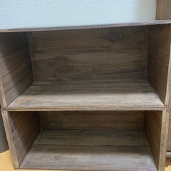 りんご箱  リンゴ箱  2個セット