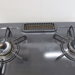 ■パロマ　ガスコンロ　プロパンガス用　水なしグリル　左強火　2019年製　IC-S87K-Lの画像