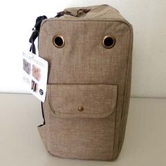 タグ付き未使用品 サイクリングリュックキャリー 2WAY モカ ペットキャリー Lifelike 札幌市 北区 屯田の画像
