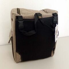 タグ付き未使用品 サイクリングリュックキャリー 2WAY モカ ペットキャリー Lifelike 札幌市 北区 屯田の画像
