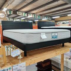 【愛品倶楽部柏店】ニトリ ダブルベッド アッシュ DBR / N...
